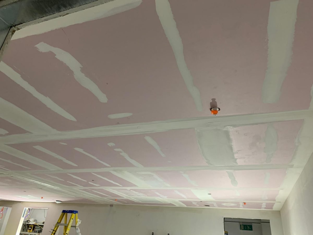 Corner Finishing Detail – Pre-Sanding Stage