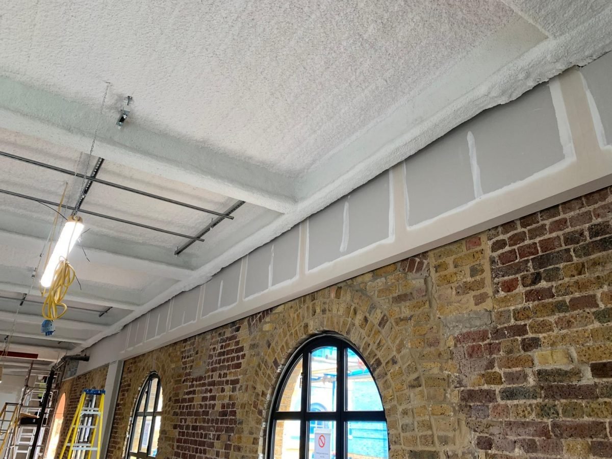 Walls and Ceiling Ready for Painting – Final Finish
